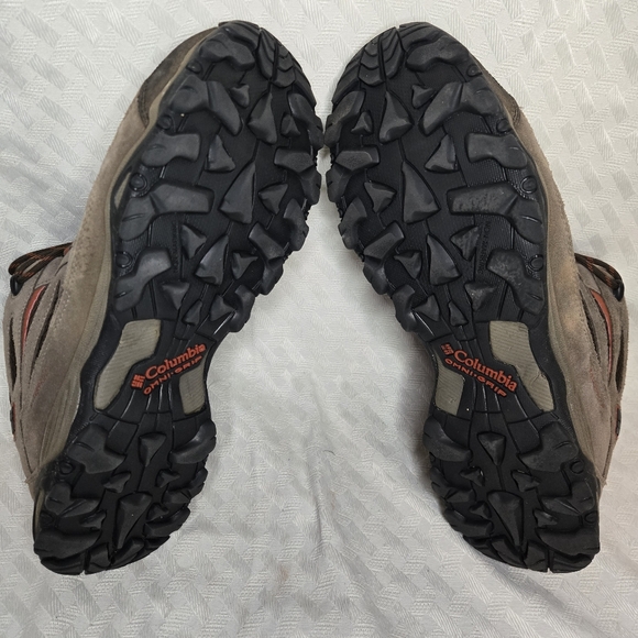 Columbia Men's Omni Grip Waterproof Brown Suede Ankle Hiking Boot Size 15 Wide - Picture 9 of 10